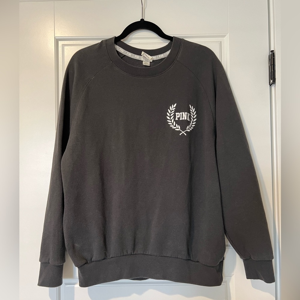 PINK Victoria’s Secret Dark Gray Sweatshirt